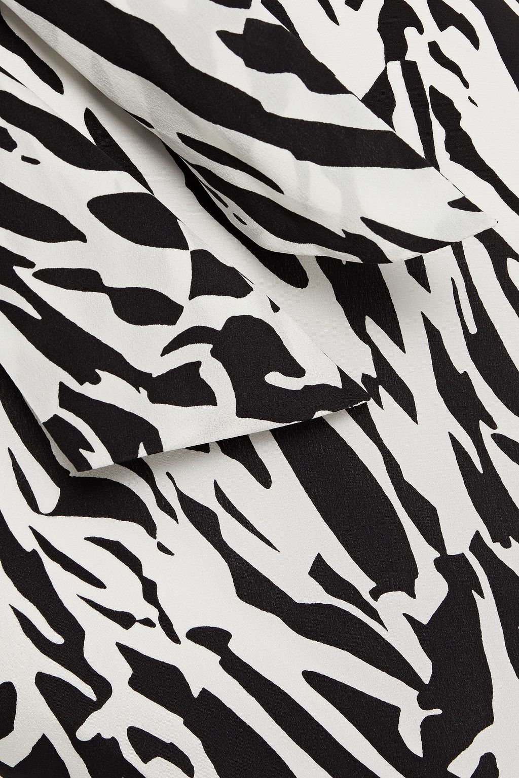 DIANE VON FURSTENBERG Jennifer belted printed silk crepe de chine maxi skirt