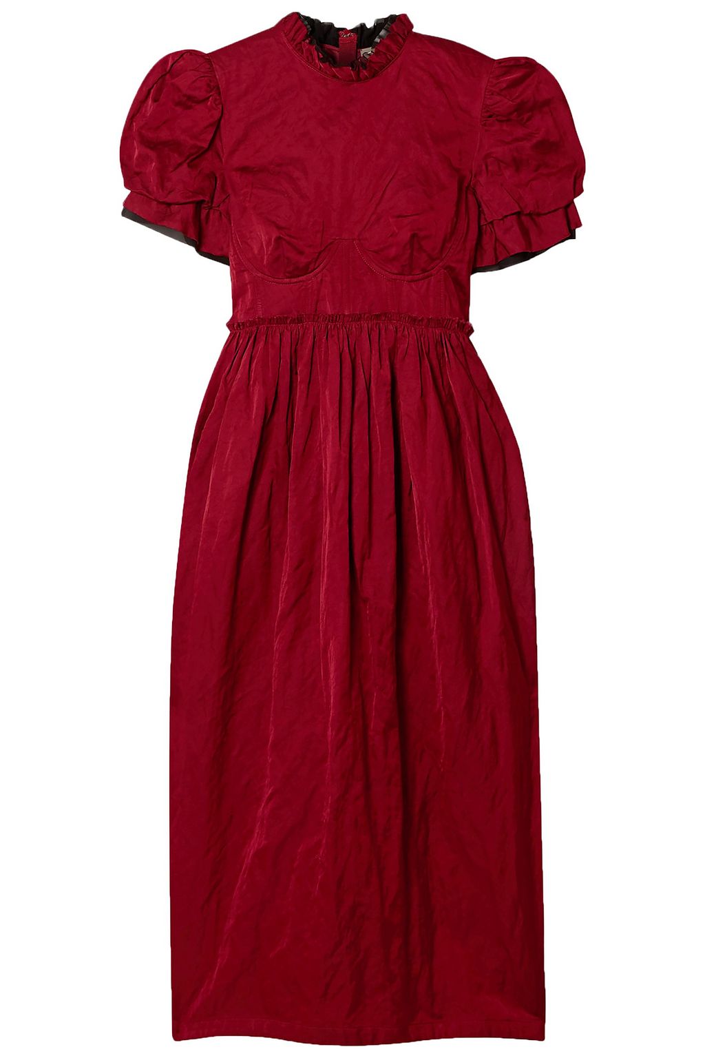 brock collection red dress