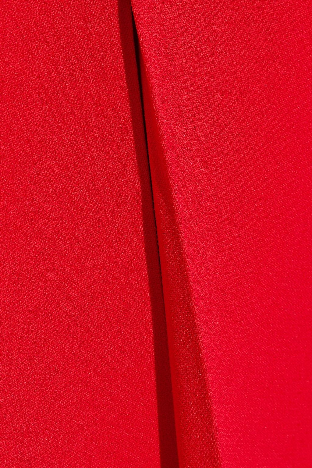 VICTORIA BECKHAM Open-back layered draped crepe midi dress