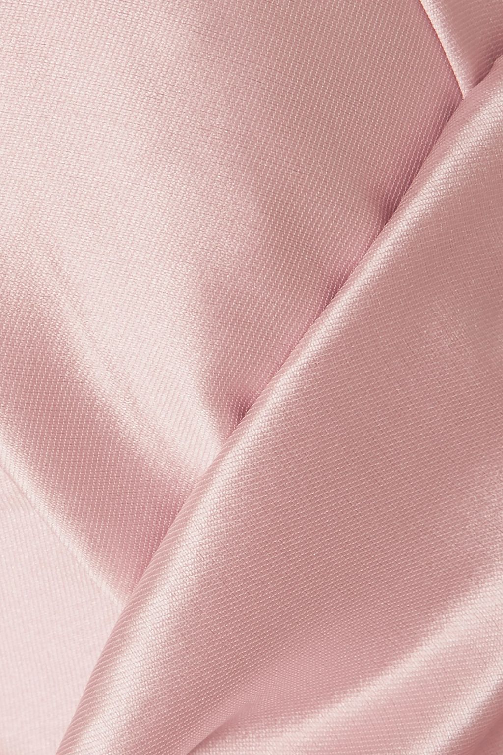 ALEXIS MABILLE Bow-detailed satin-twill mini dress
