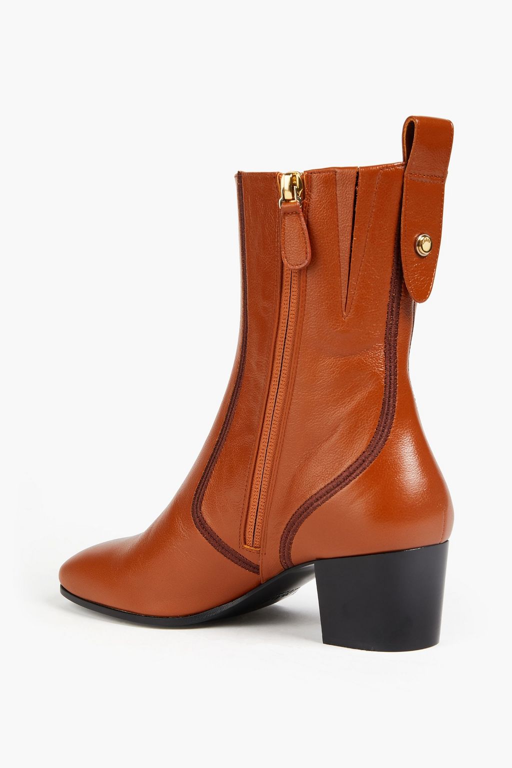 CHLOÉ Goldee leather ankle boots