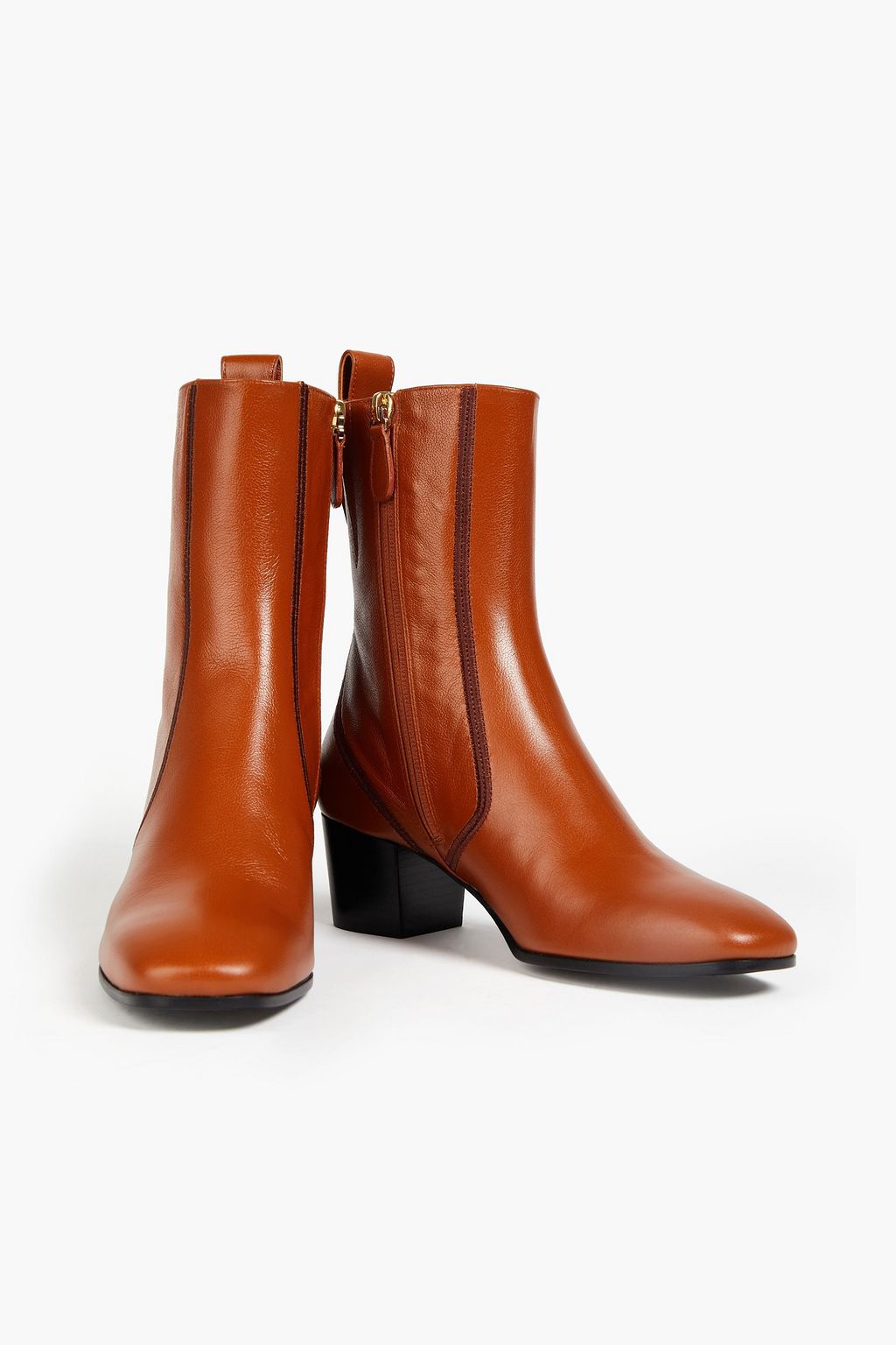 CHLOÉ Goldee leather ankle boots