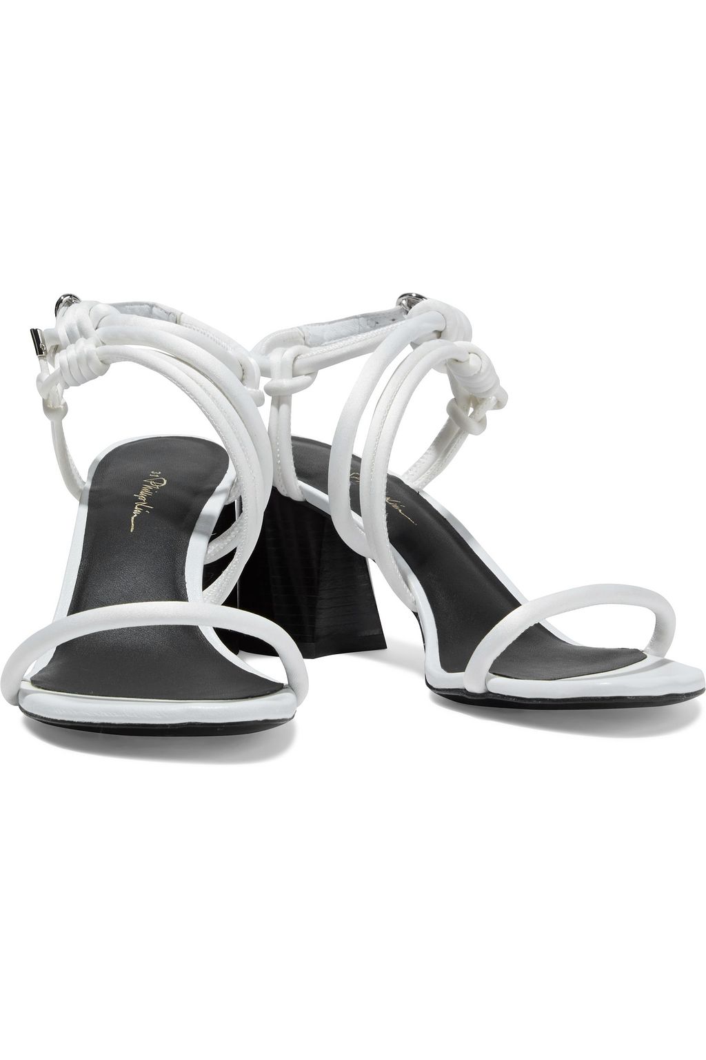 3.1 PHILLIP LIM Drum knotted satin sandals