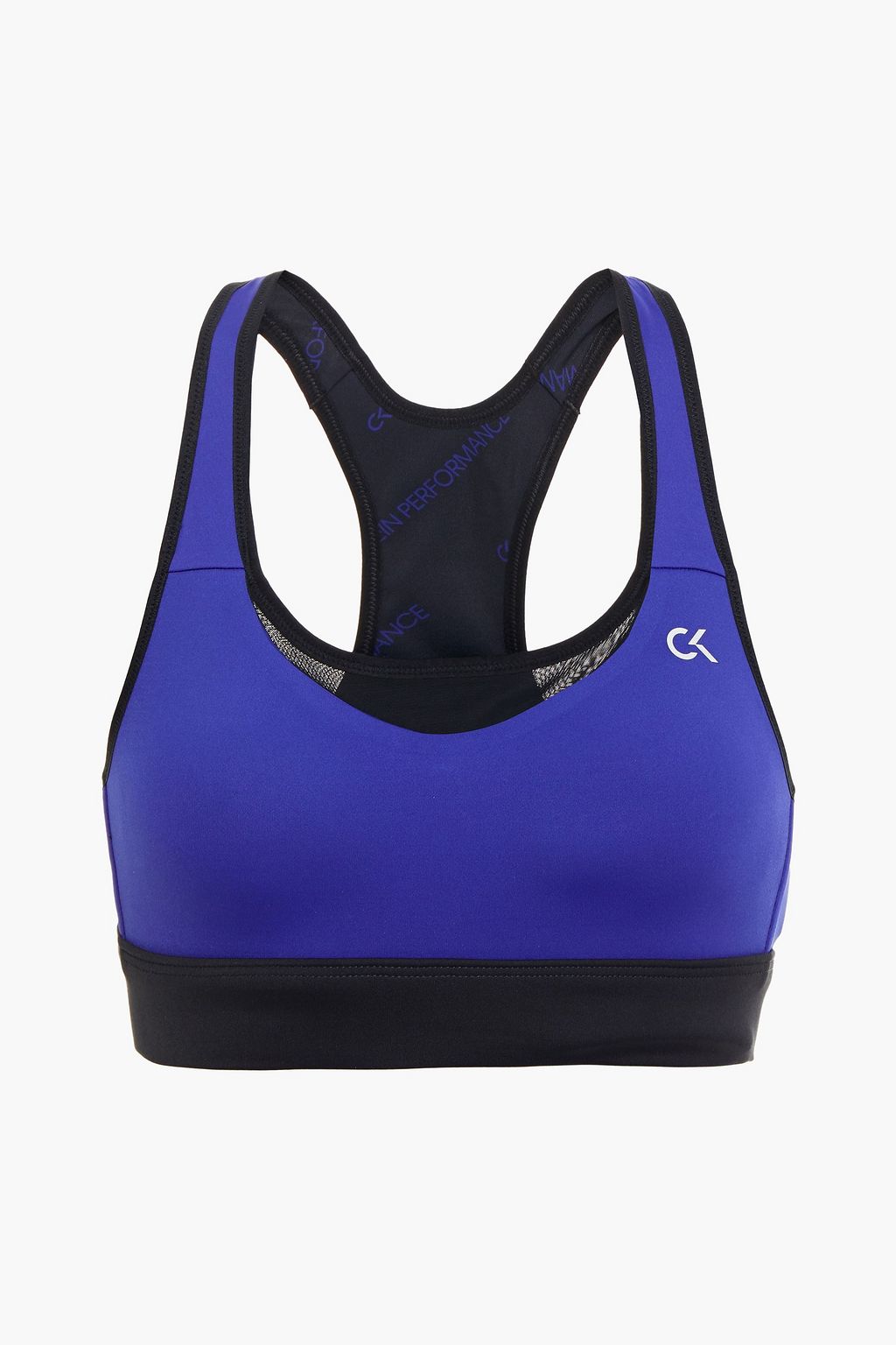 calvin klein mesh sports bra