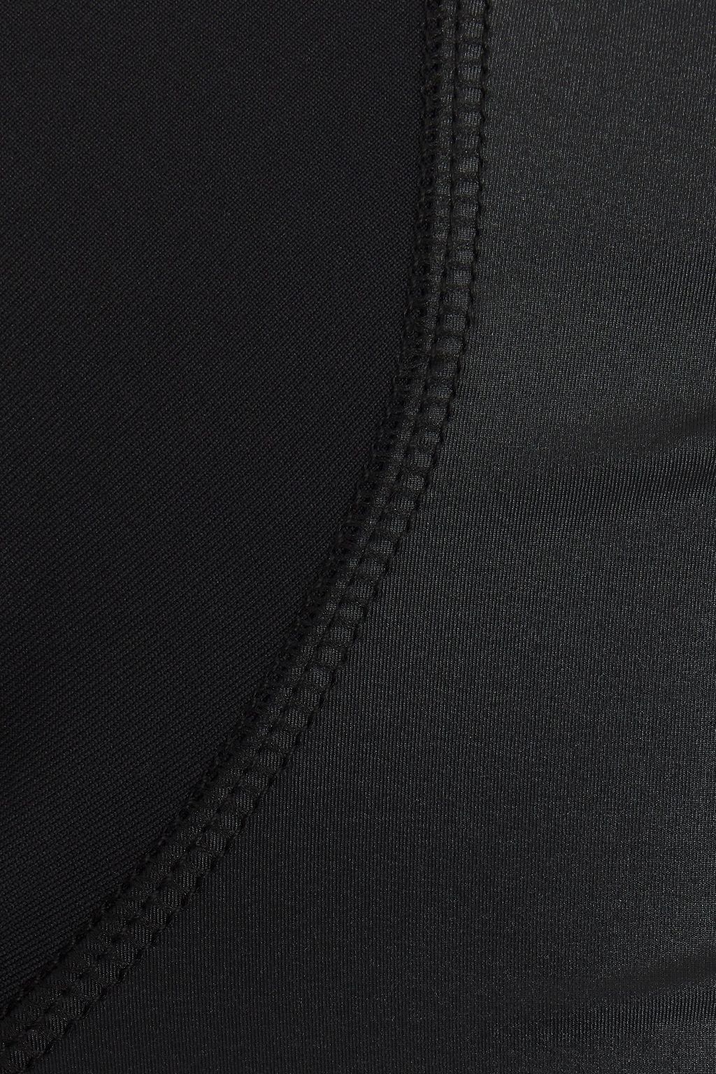 ERIN SNOW Coated stretch-jersey top