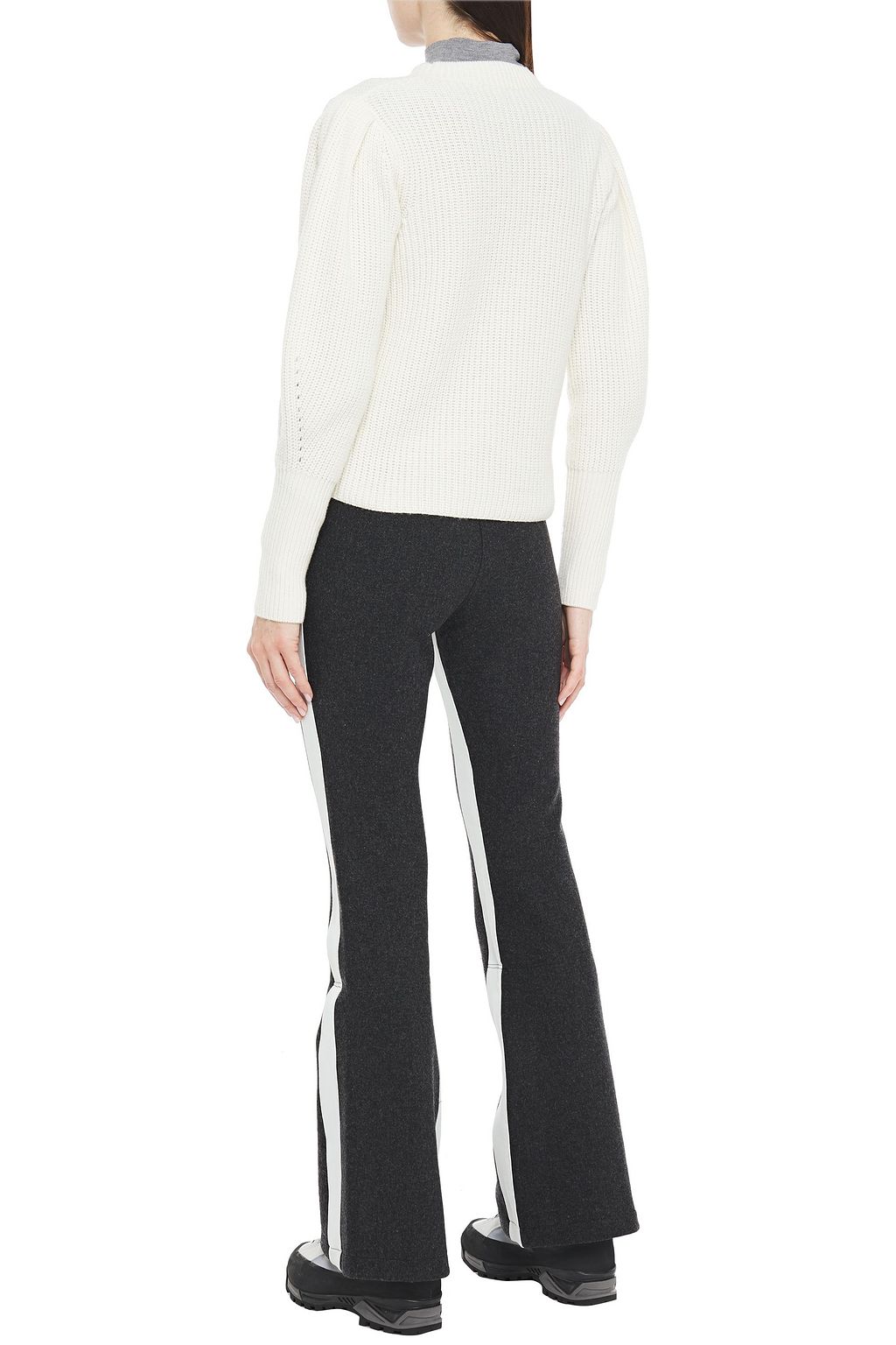 ERIN SNOW Striped flared ski pants