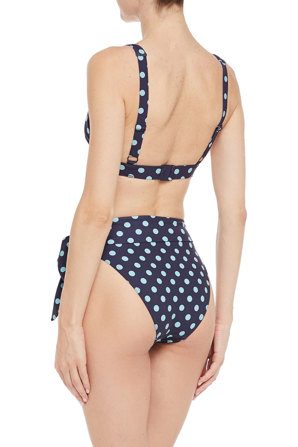 ZIMMERMANN Triangel-Bikini-Oberteil mit Polka-Dots