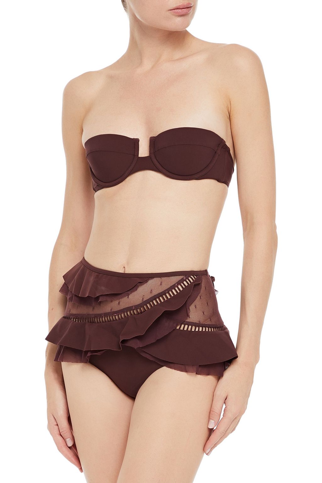 ZIMMERMANN Underwired bandeau bikini top