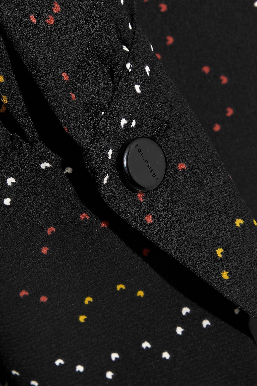 EQUIPMENT Harmon printed crepe mini wrap dress