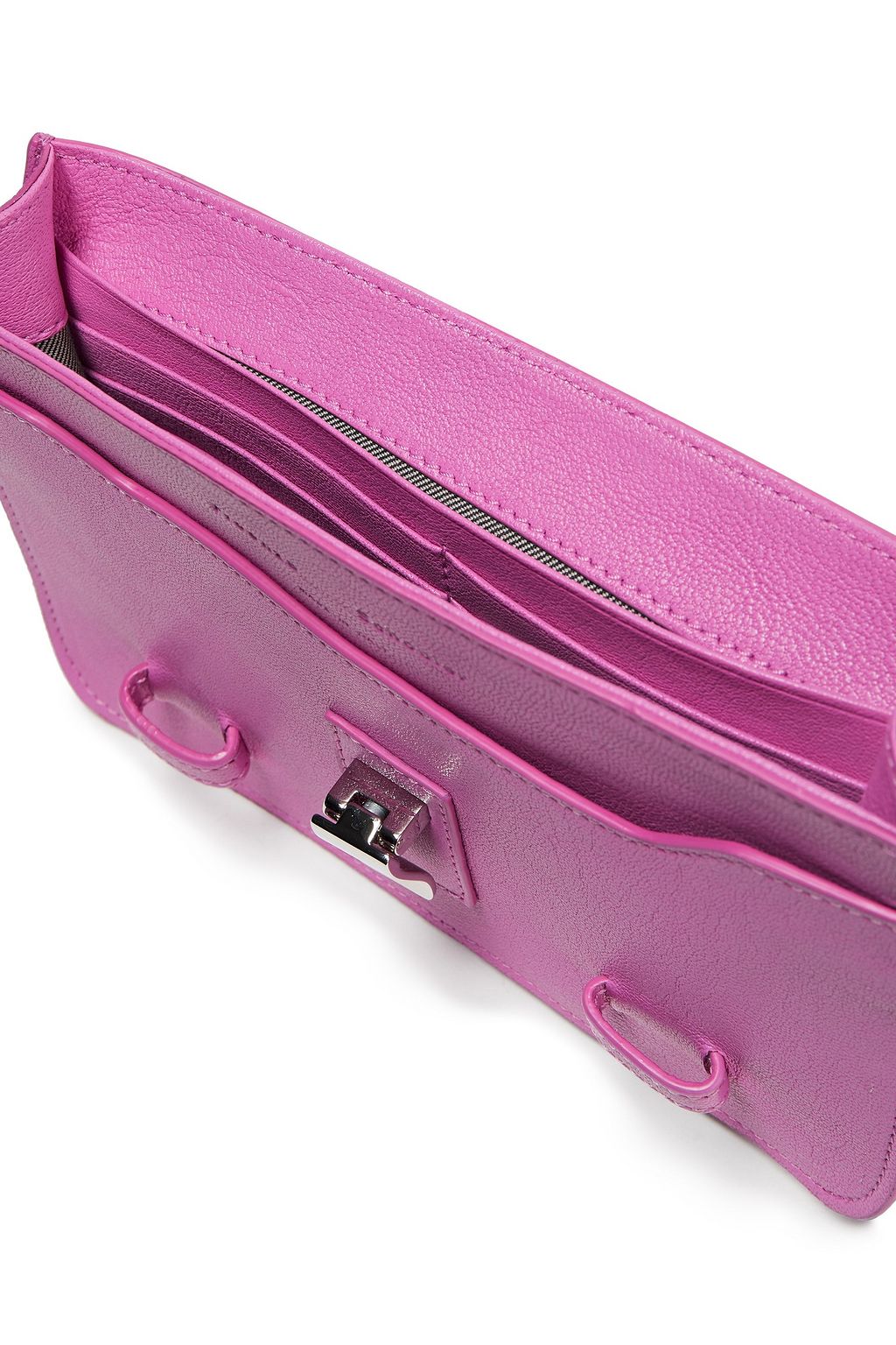 PROENZA SCHOULER PS1+ mini textured-leather shoulder bag
