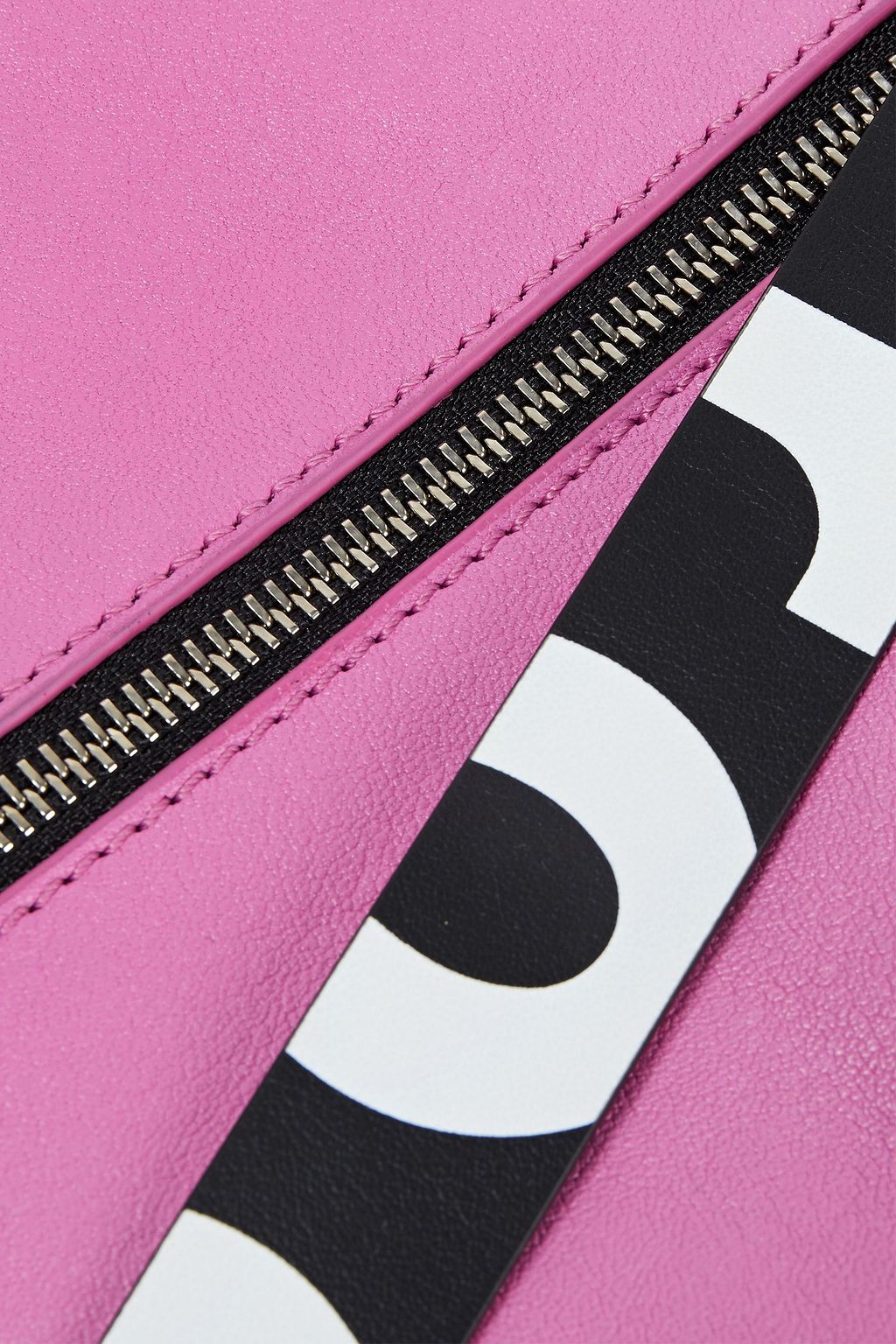 PROENZA SCHOULER Zip textured-leather pouch