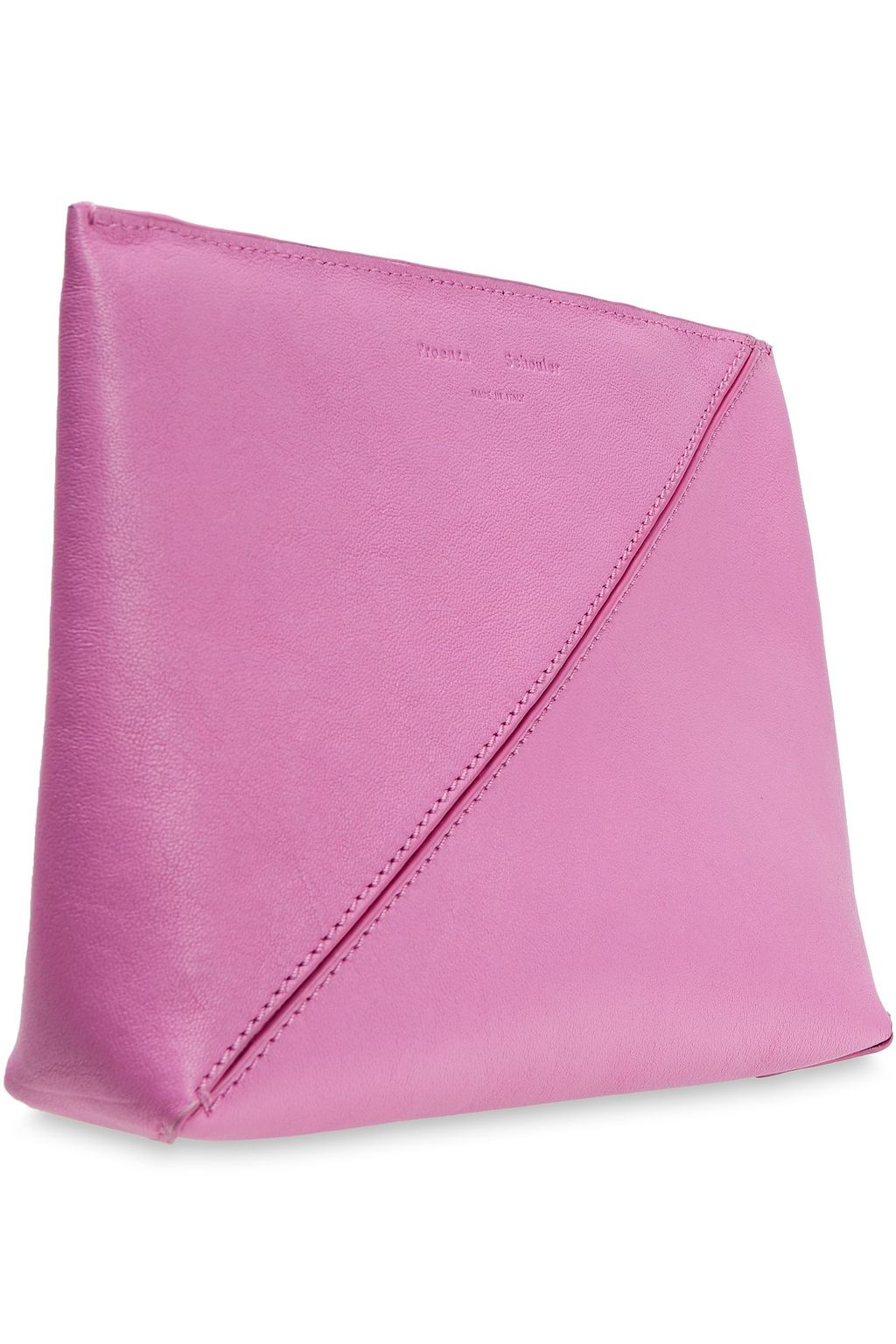 PROENZA SCHOULER Zip textured-leather pouch