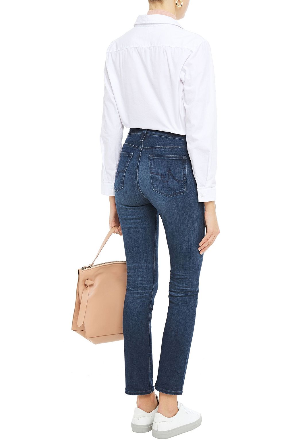 AG JEANS Mari mid-rise straight-leg jeans