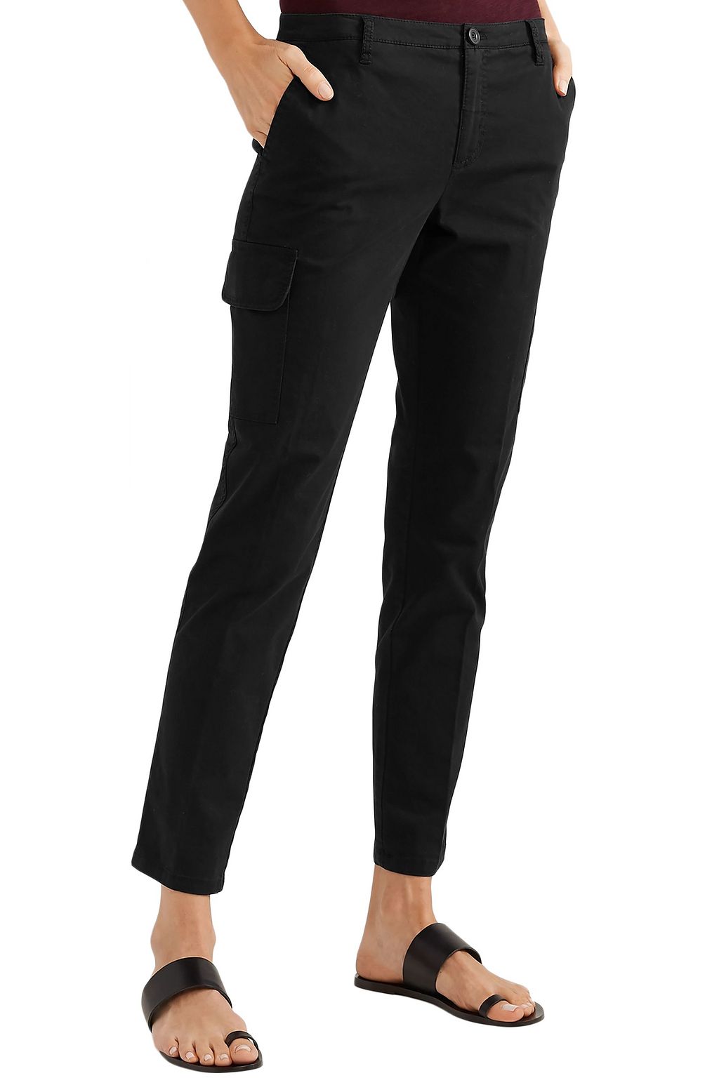 ATM ANTHONY THOMAS MELILLO Cotton-blend slim-leg pants