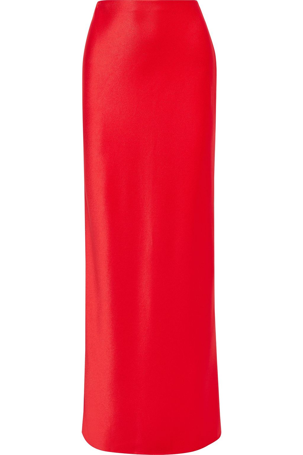 satin crepe maxi skirt