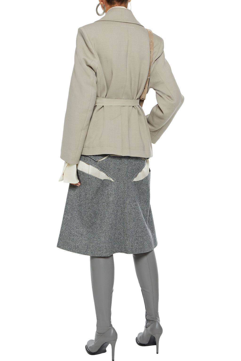 MM6 MAISON MARGIELA Twill wrap jacket