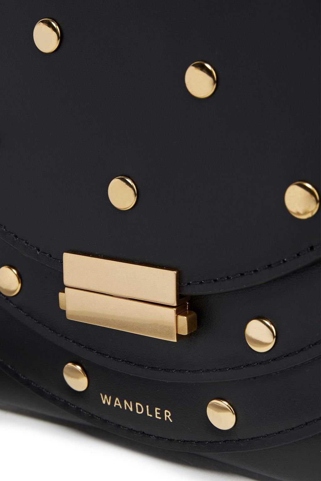 WANDLER Luna mini  leather shoulder bag