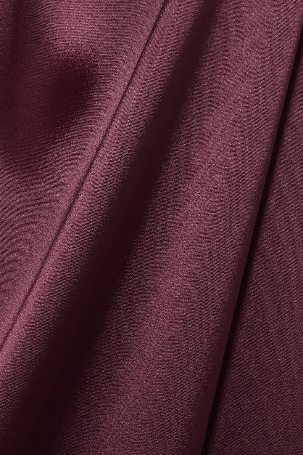 NANUSHKA Saffron cutout satin midi dress