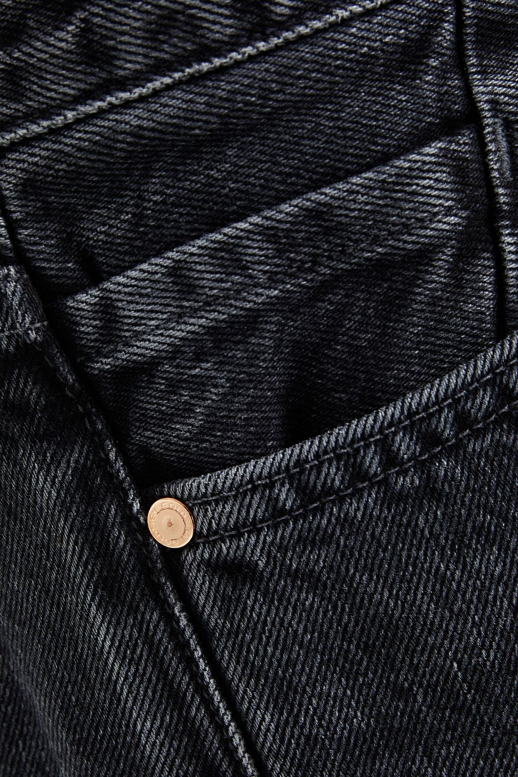 GOLDSIGN The Low Slung cropped mid-rise straight-leg jeans