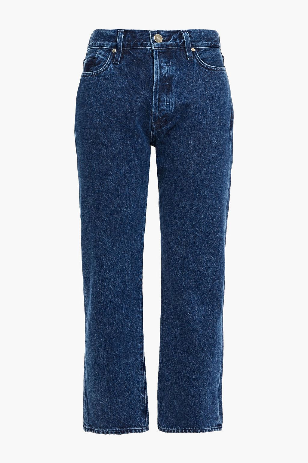 Mid denim The Low Slung cropped mid 