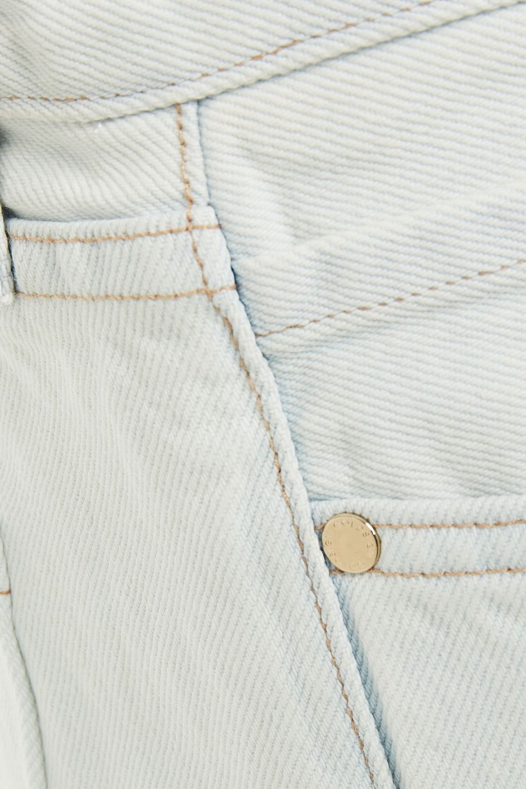 GOLDSIGN The Relaxed Straight cropped mid-rise straight-leg jeans