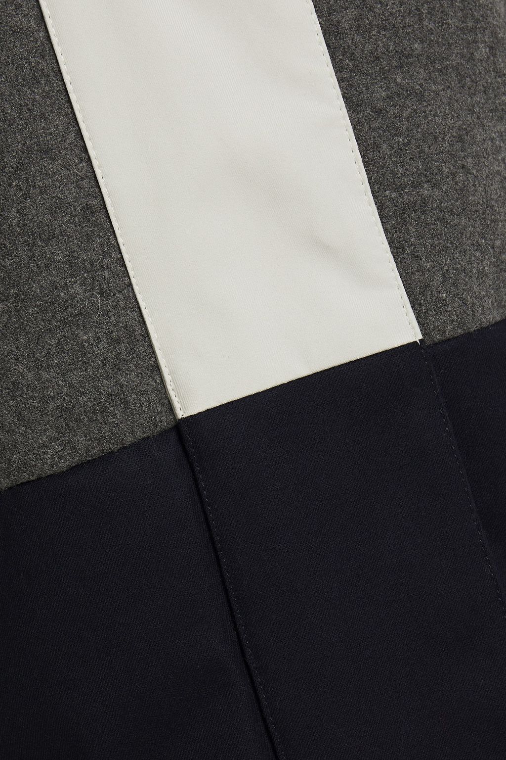ERIN SNOW Quilted merino wool-blend, twill and shell ski jacket