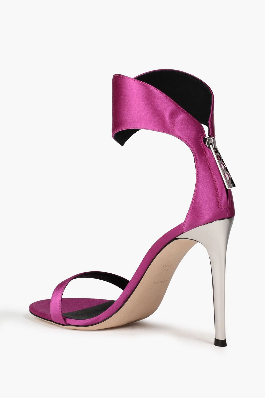 GIUSEPPE ZANOTTI Satin sandals