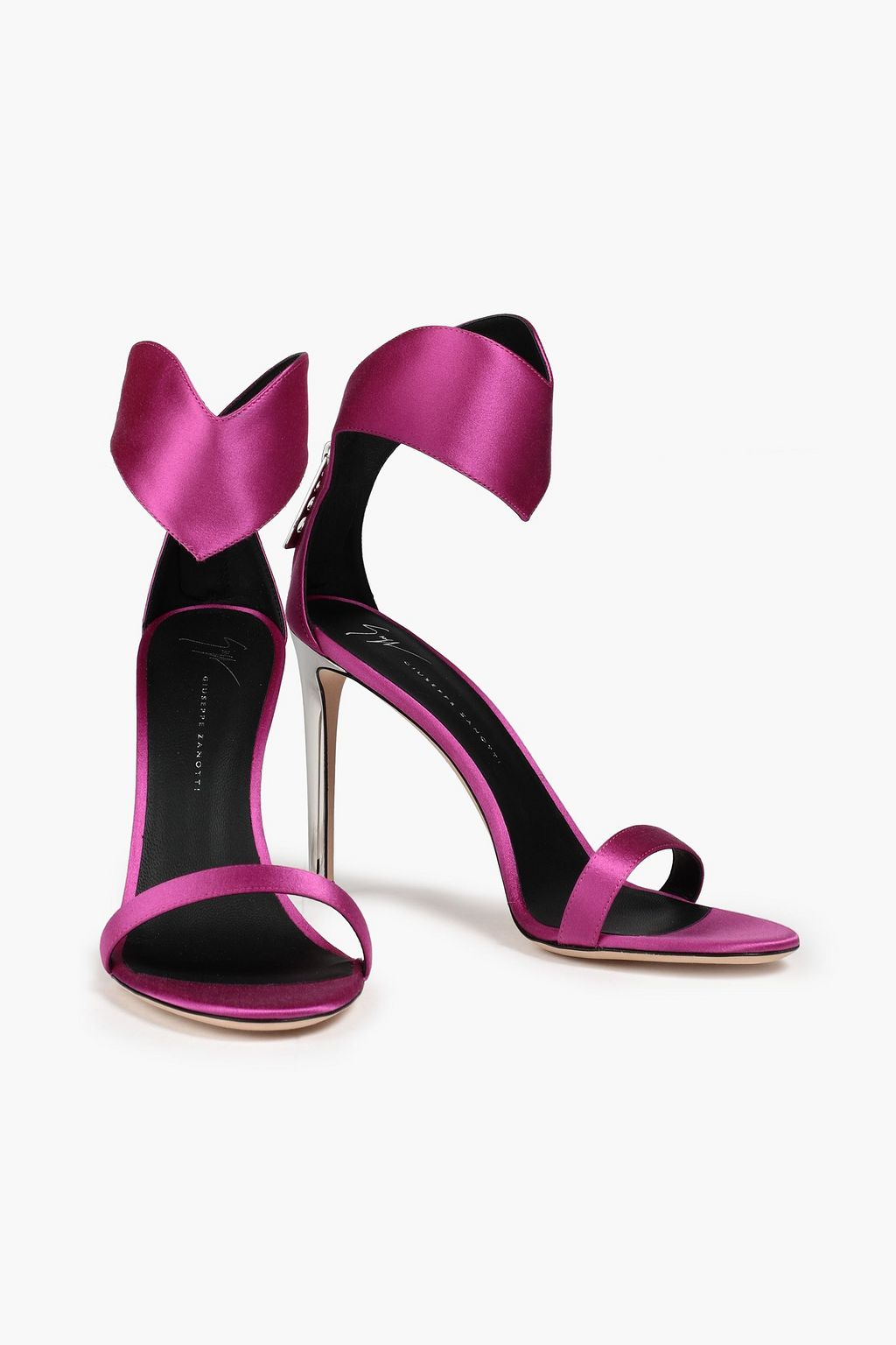 GIUSEPPE ZANOTTI Satin sandals