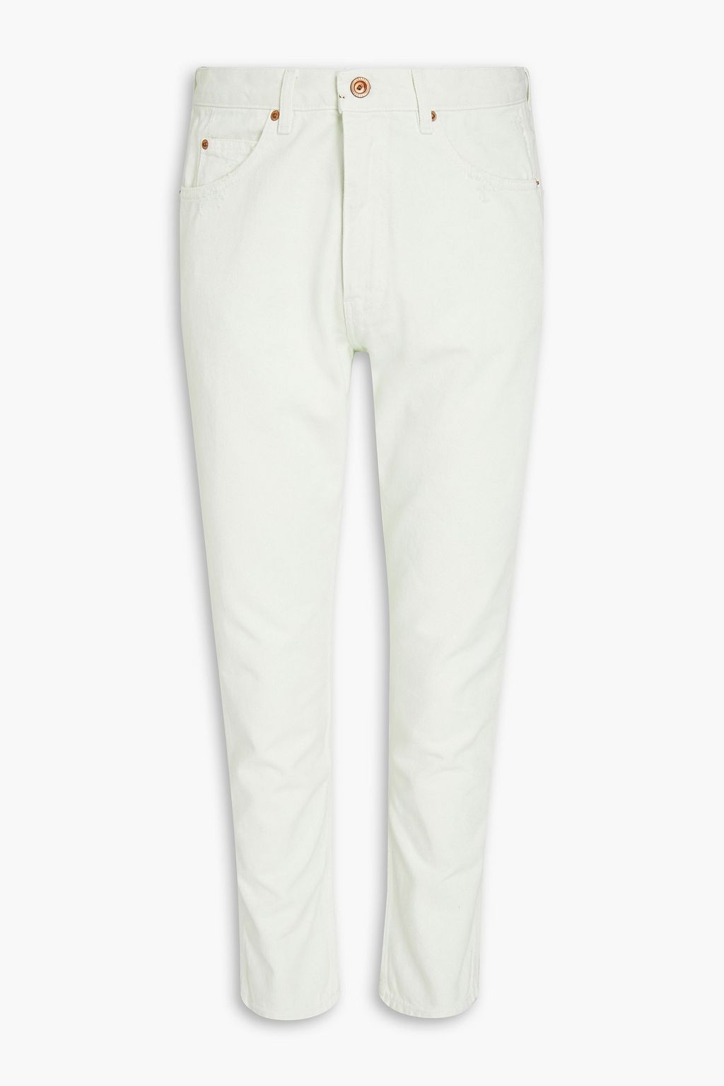 Mint Slim-fit distressed denim jeans | Sale up to 70% off | THE OUTNET |  ASPESI | THE OUTNET