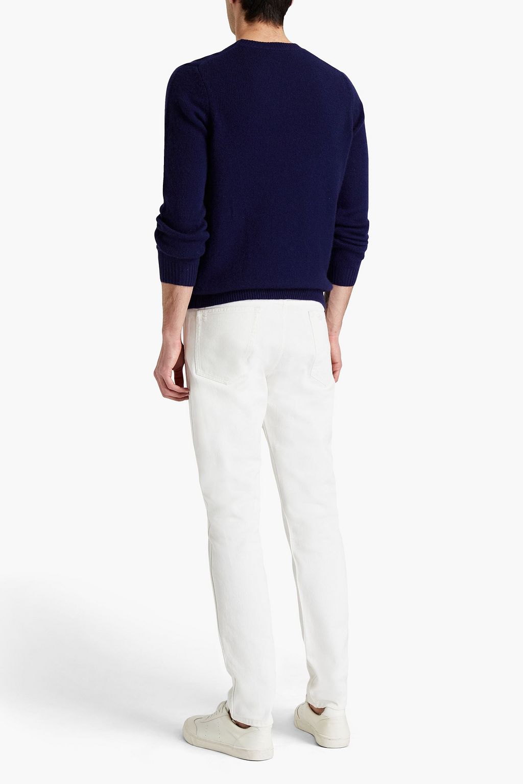 ASPESI Slim-fit distressed denim jeans
