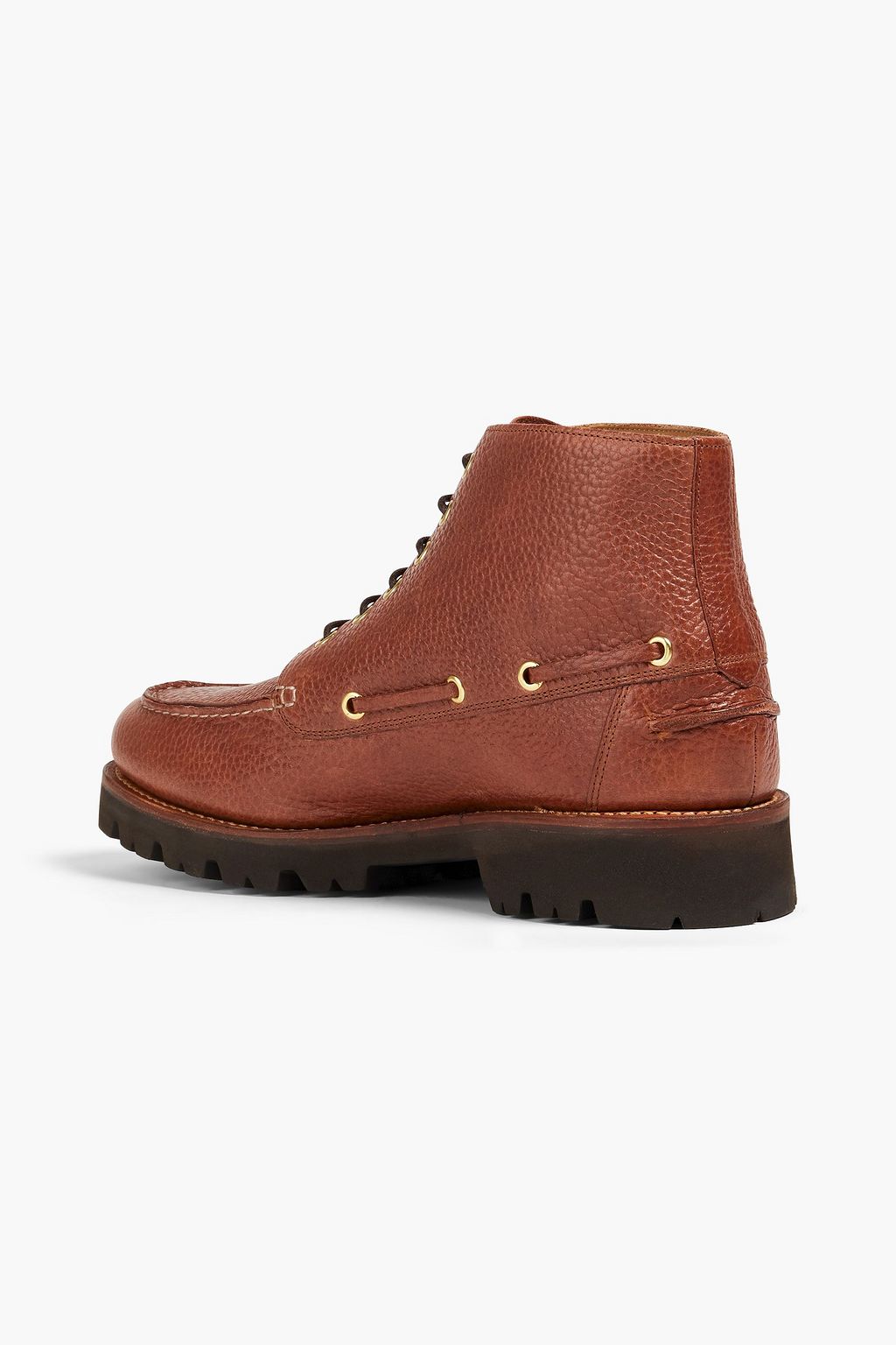 GRENSON Easton textured-leather desert boots
