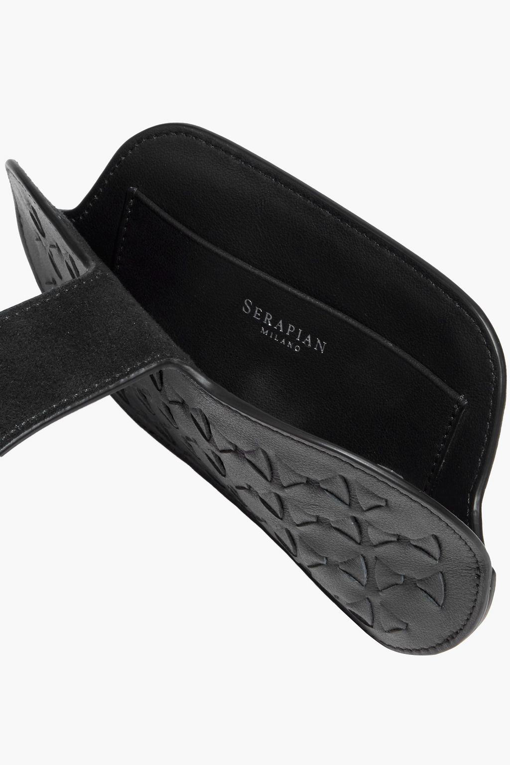 SERAPIAN Leather glasses case