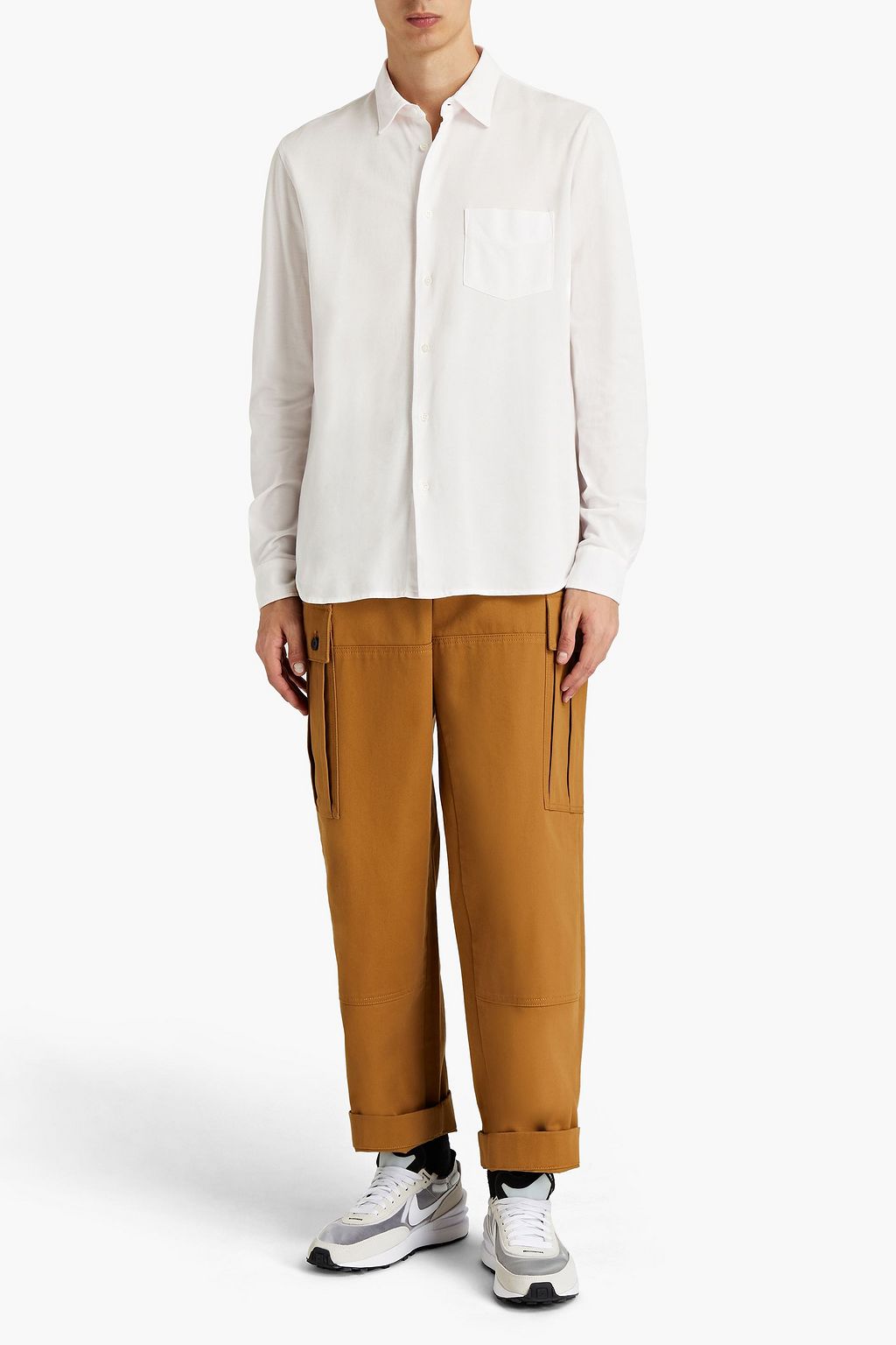 ASPESI Cotton-piqué shirt