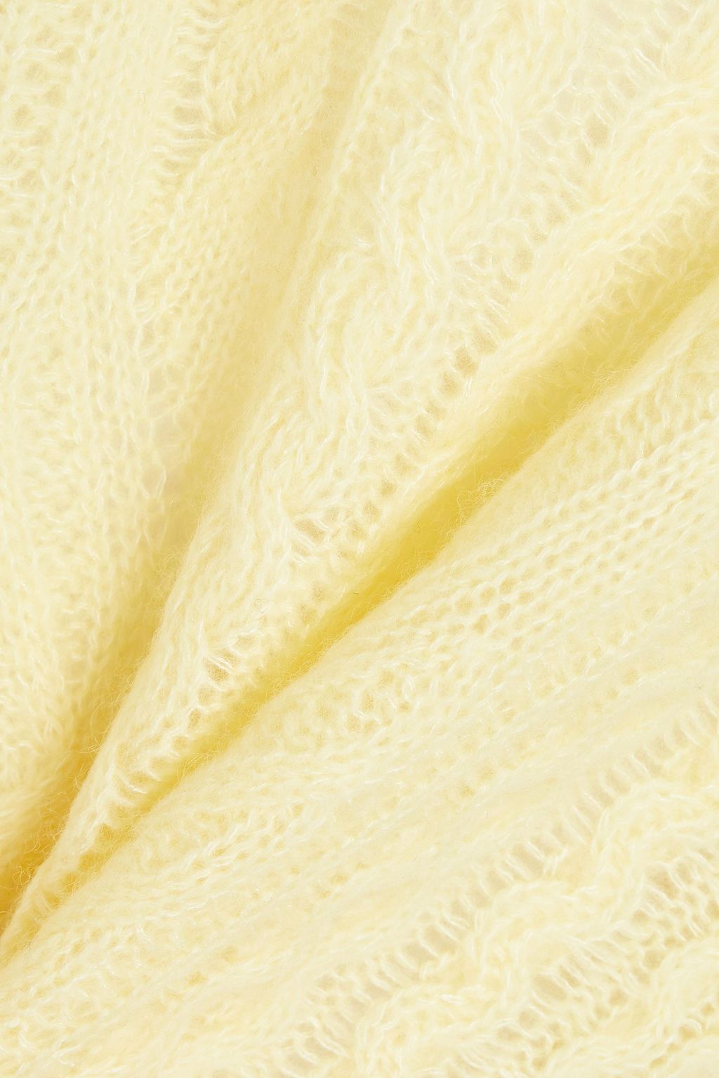 VINCE. Mélange cable-knit sweater
