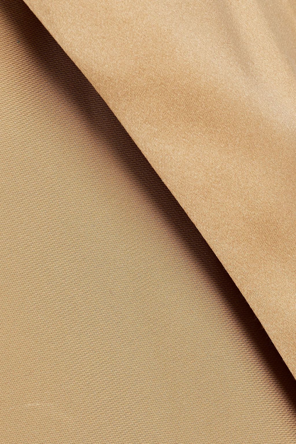 DION LEE Cutout silk-satin crepe midi dress