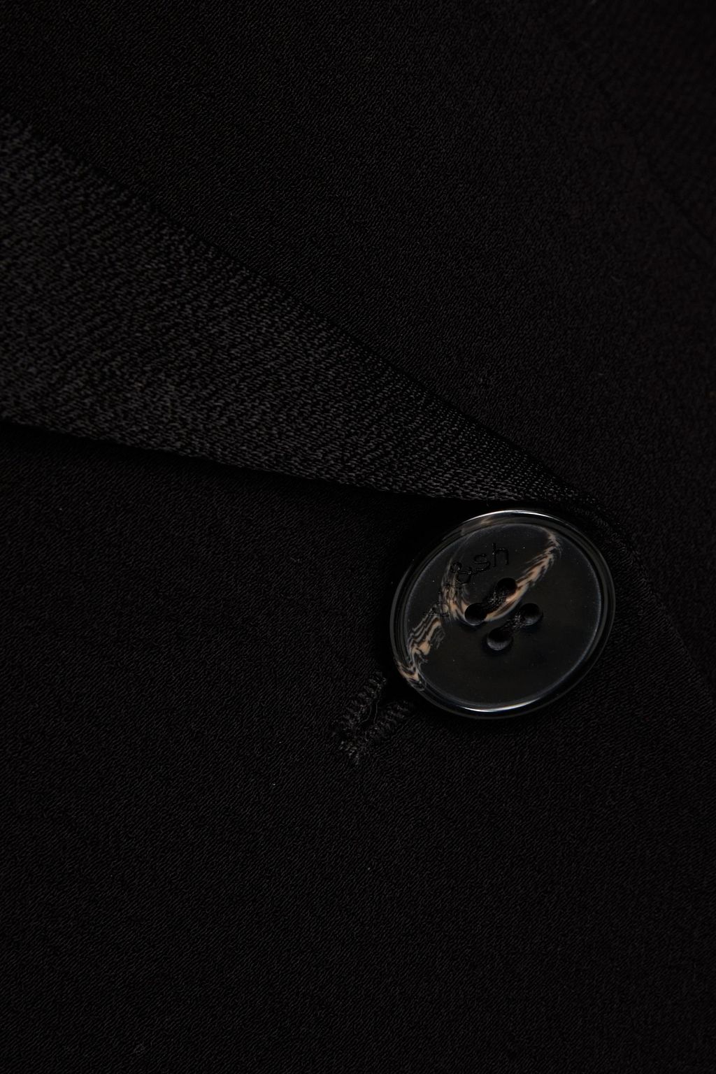BA&SH Satin-crepe blazer