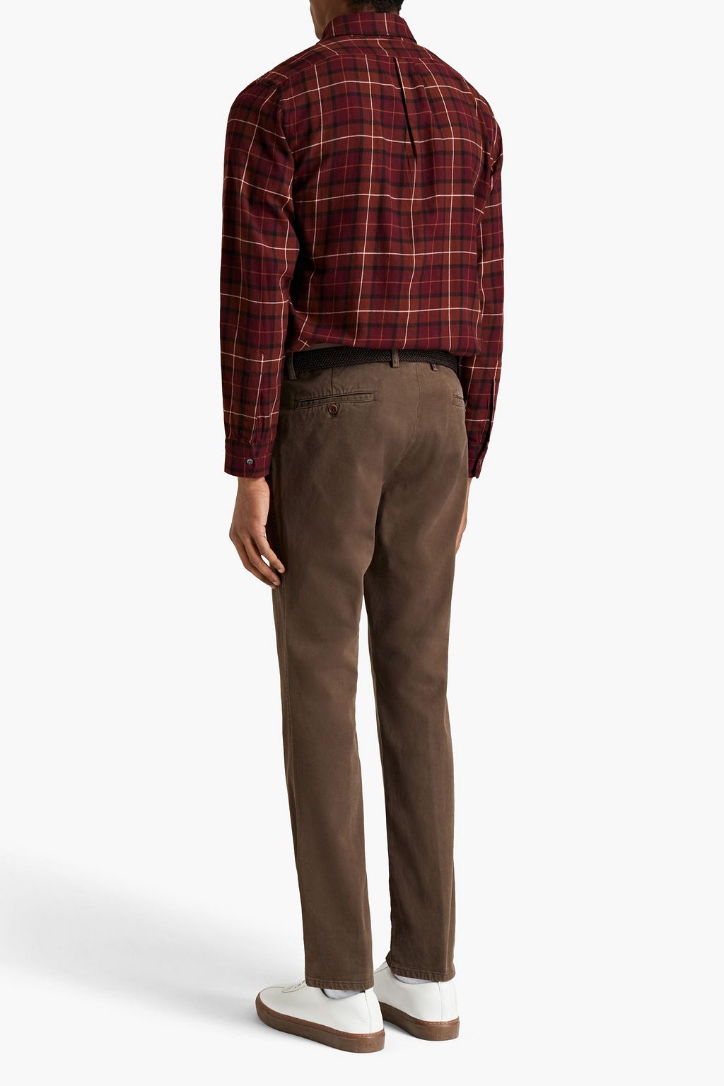 ASPESI Checked cotton shirt