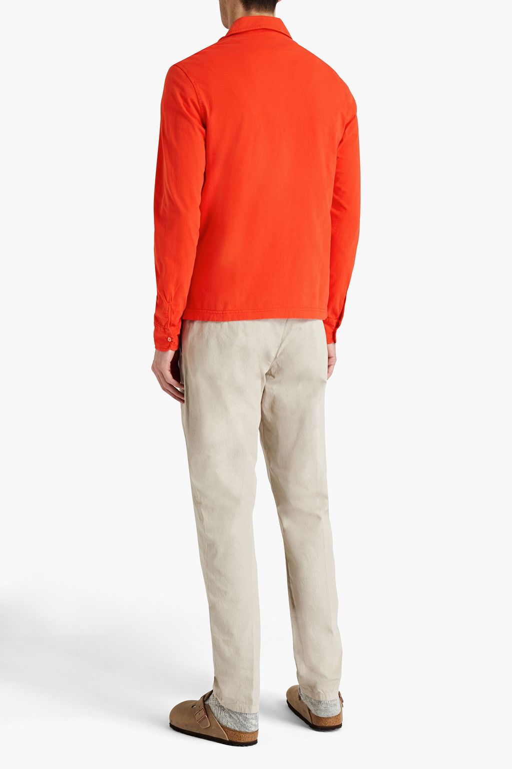 ASPESI Cotton-jersey polo shirt