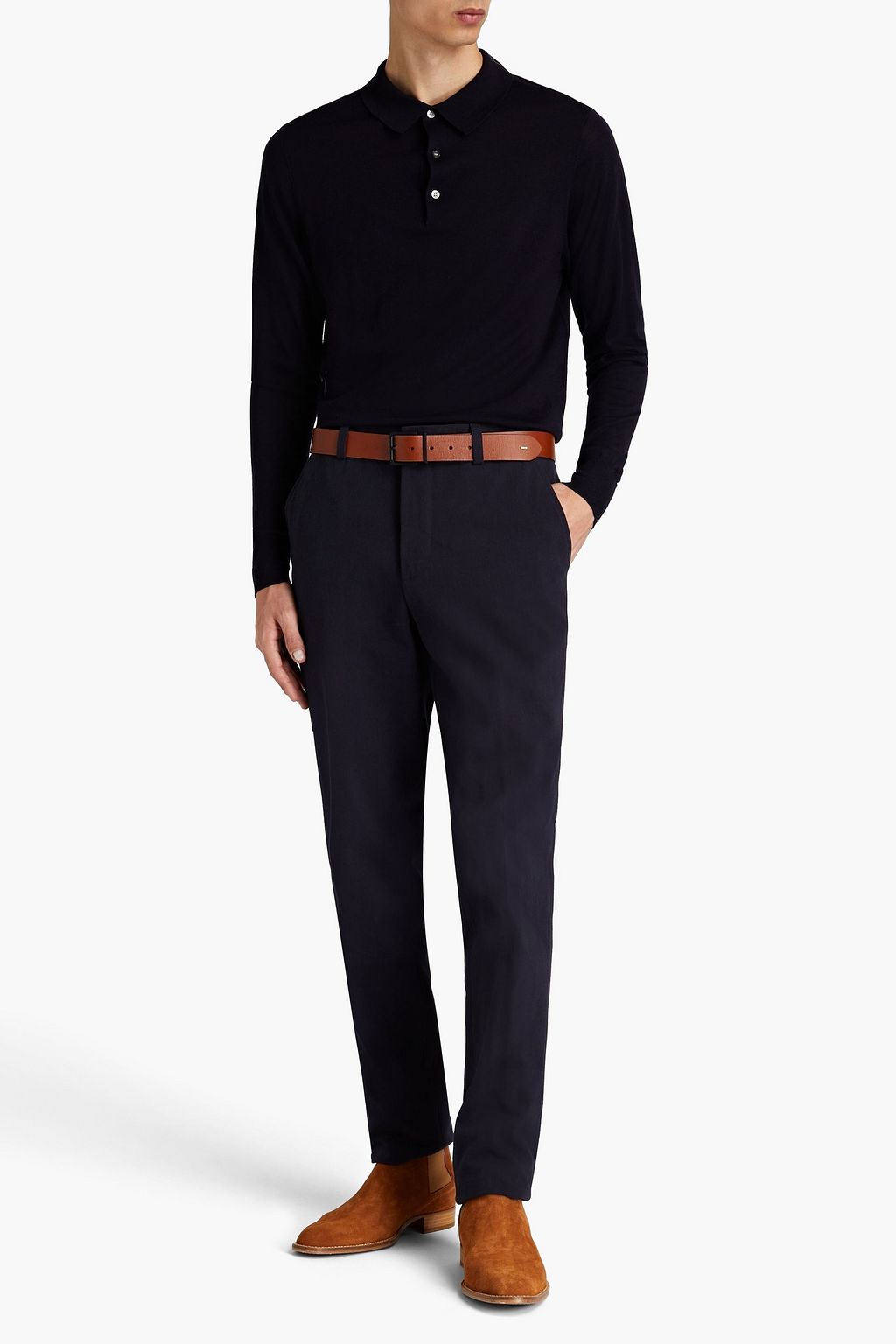 ASPESI Wool polo shirt