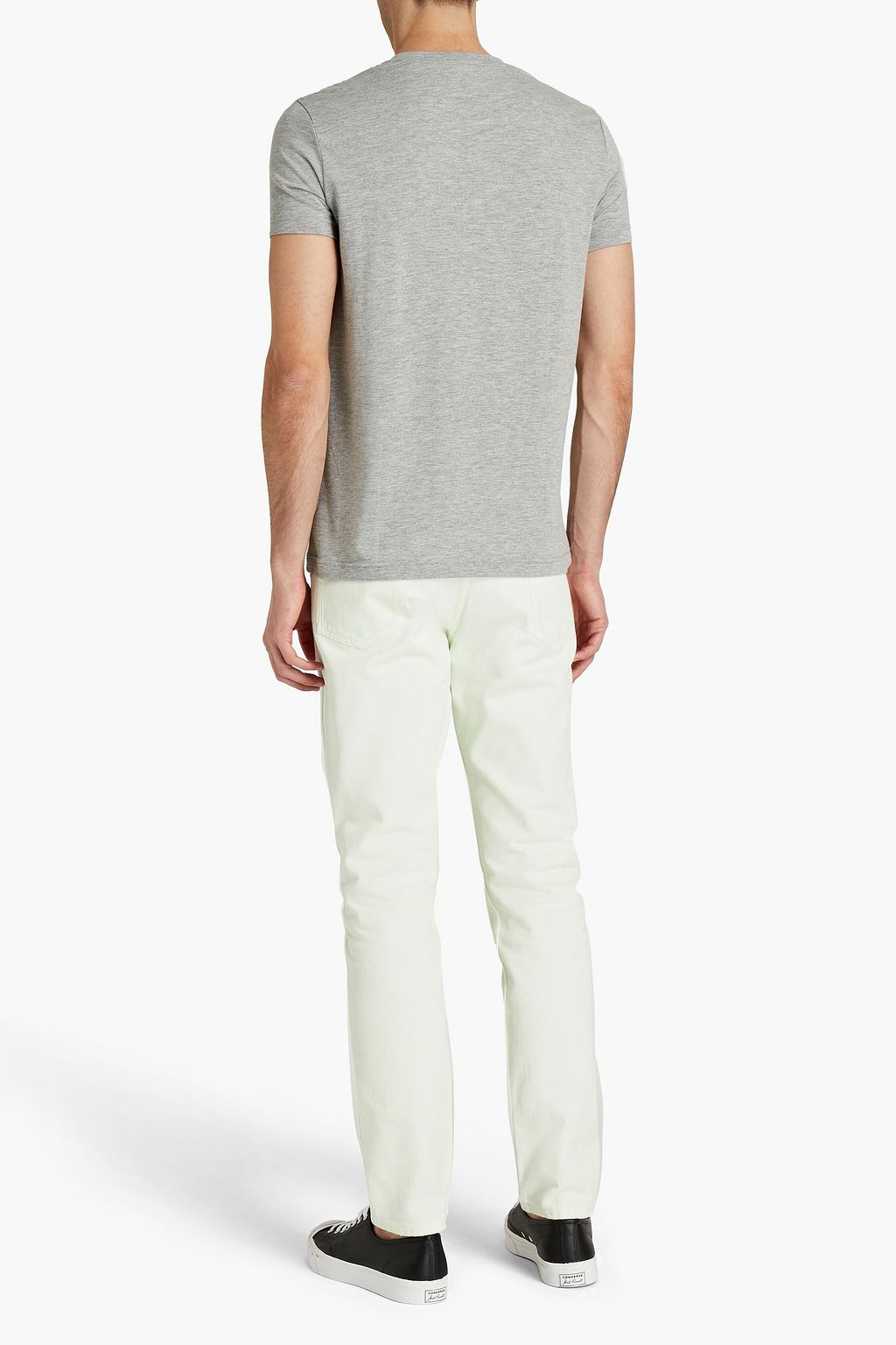 ASPESI Mélange cotton-blend jersey T-shirt