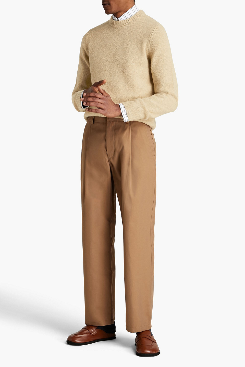 Acne Studios Man Mélange Wool Jumper