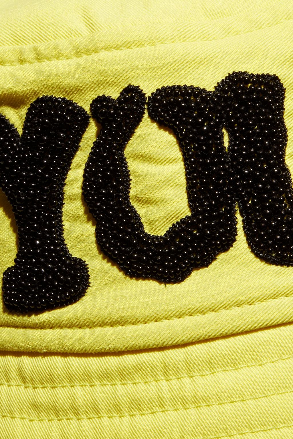 DRIES VAN NOTEN Appliquéd cotton-blend twill bucket hat