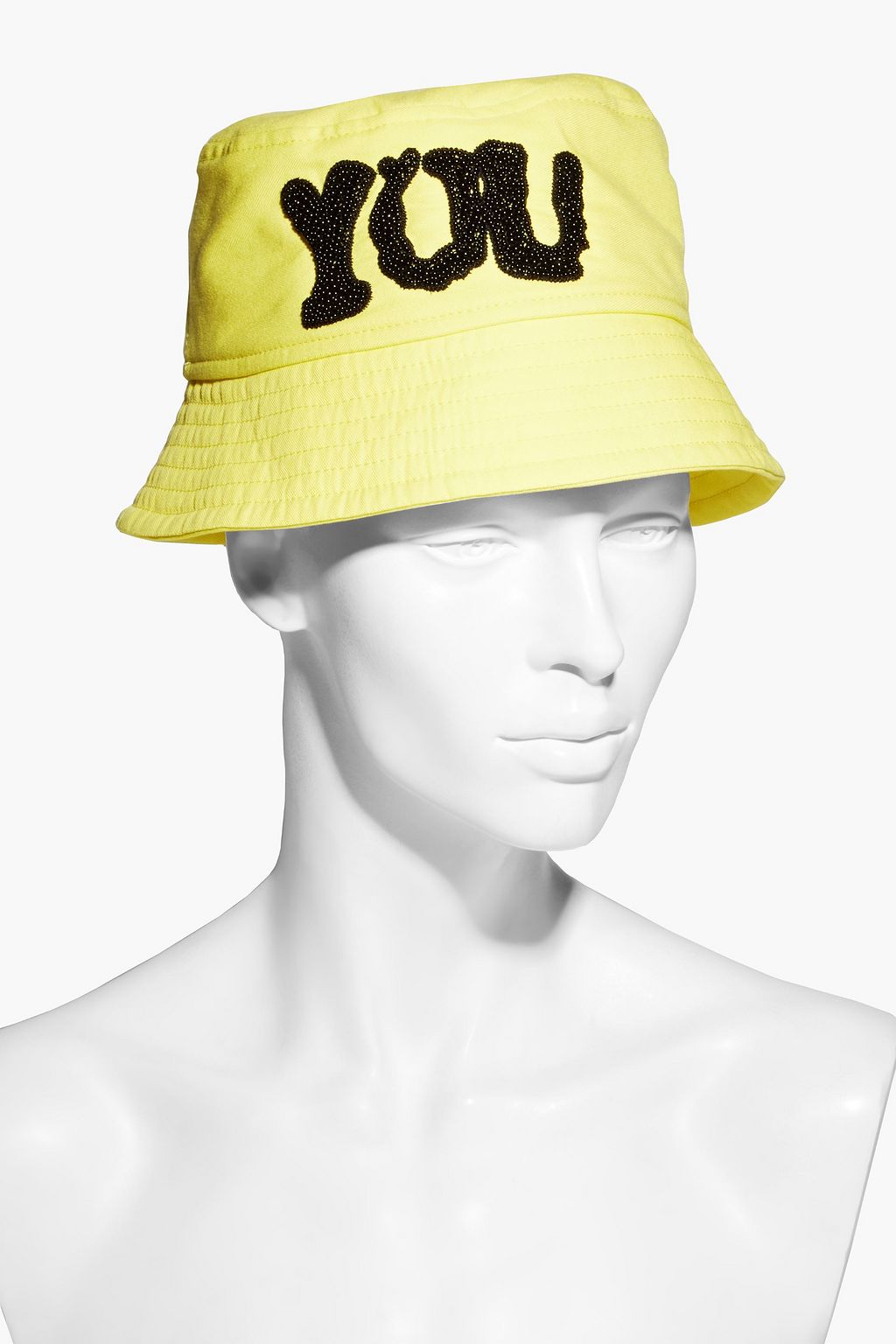 DRIES VAN NOTEN Appliquéd cotton-blend twill bucket hat