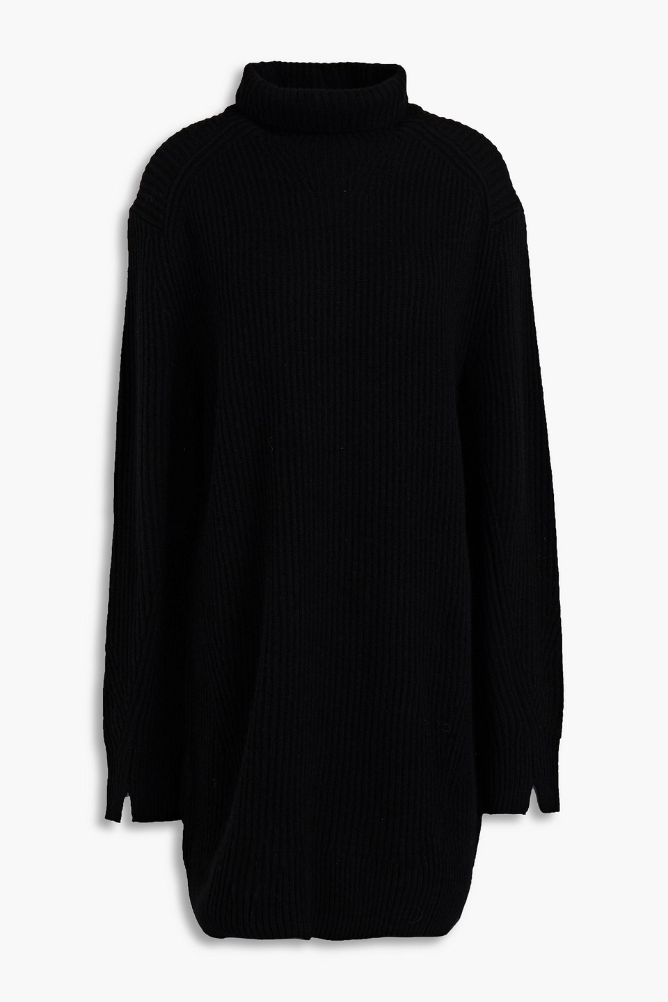 RAG & BONE PIERCE RIBBED CASHMERE MINI DRESS