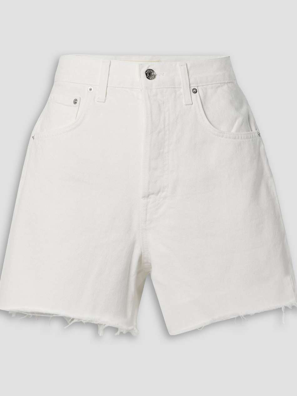 jules distressed denim shorts