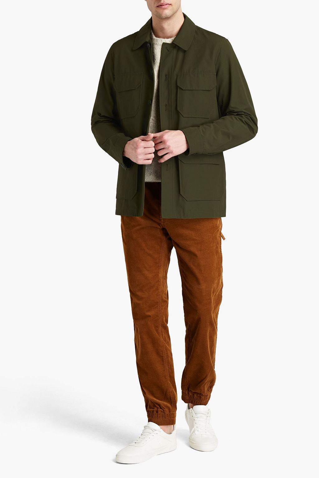 ASPESI Tadao cotton-blend field jacket
