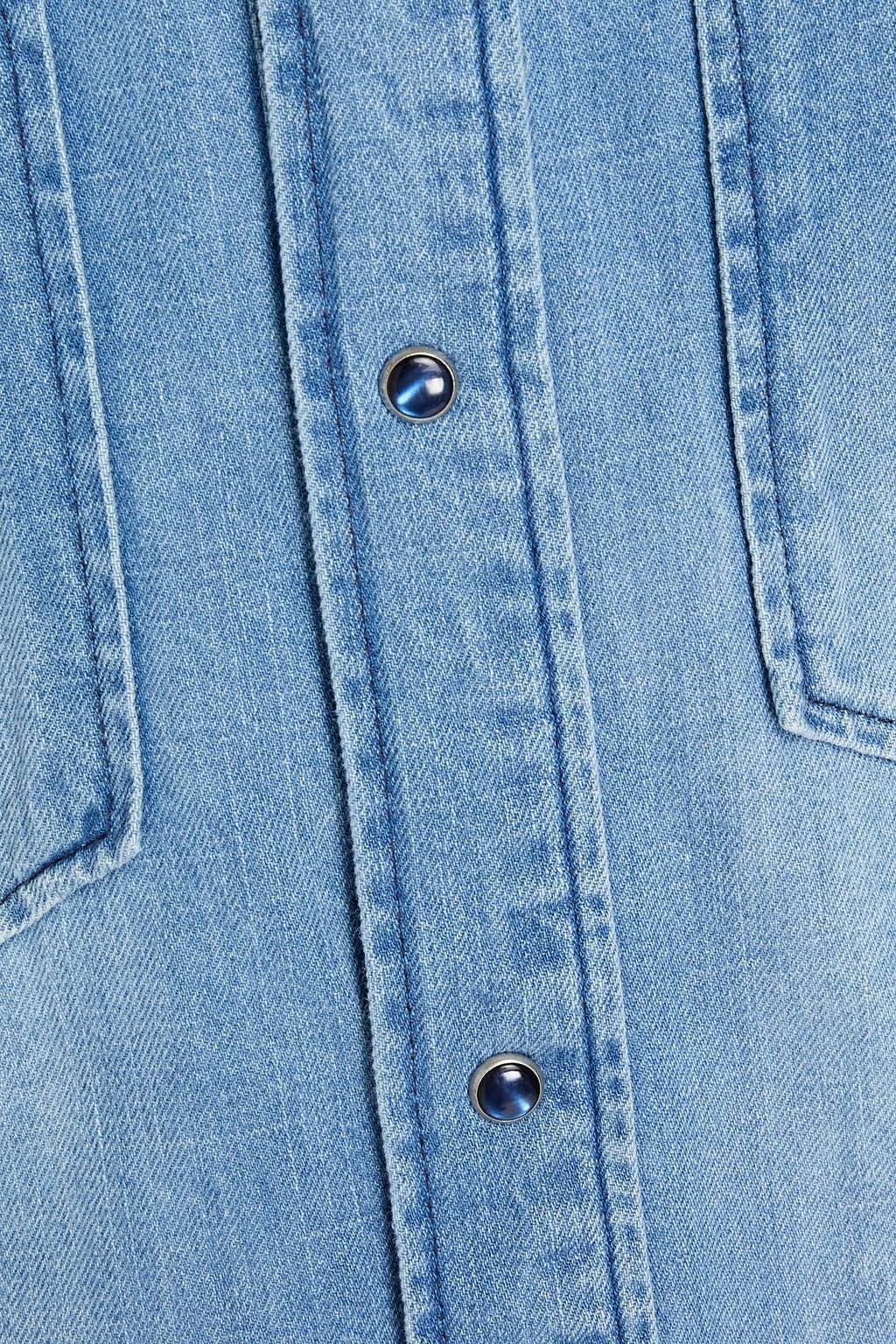 ISABEL MARANT Alickson faded denim shirt