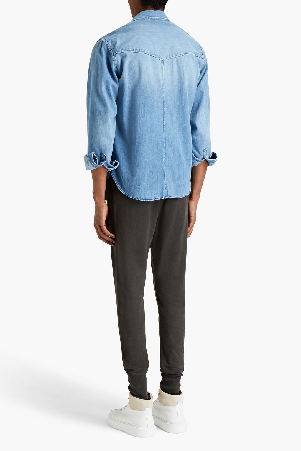 ISABEL MARANT Alickson faded denim shirt