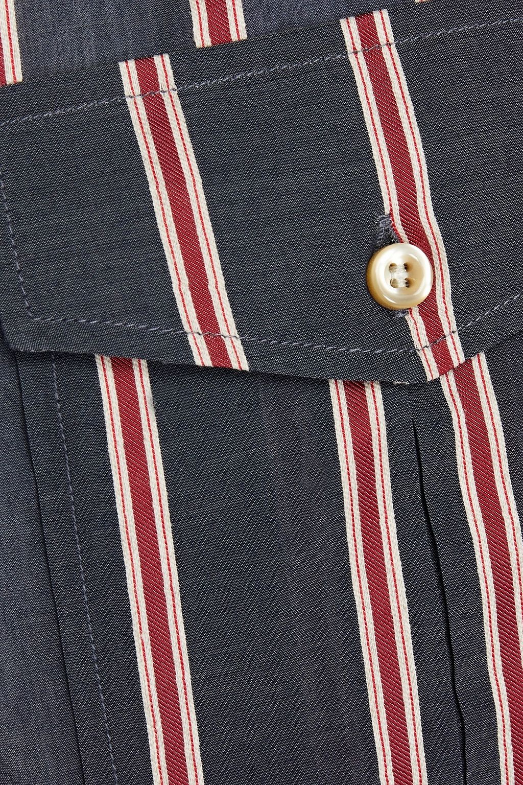 ISABEL MARANT Hustony striped jacquard shirt