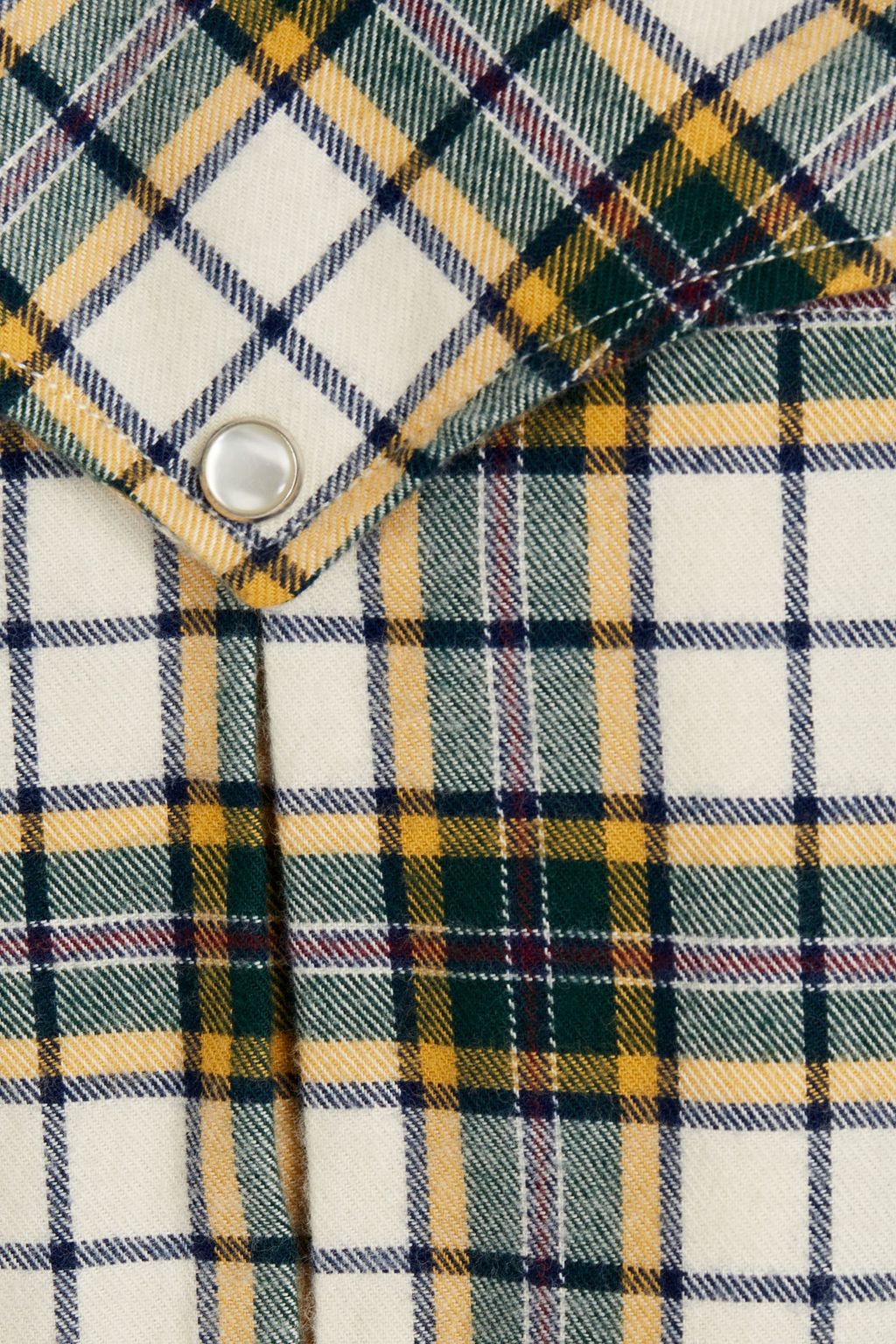ISABEL MARANT Buston checked cotton-flannel overshirt